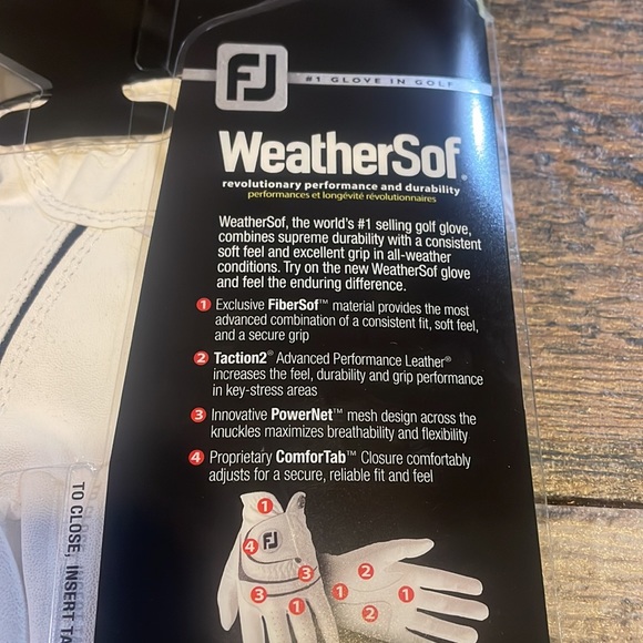 FJ Weathersof Men’s Right hand. Size Medium. - Picture 5 of 9